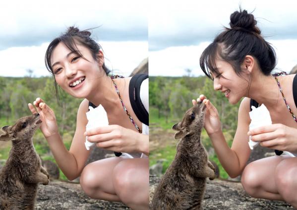 奥山かずさ   奥山かずさ - かずさ（阳光沙滩比基尼唯美写真，性感居家室内私房合集）第4张图片