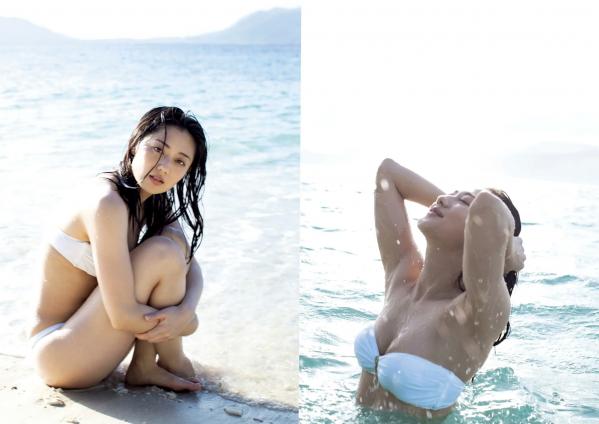 奥山かずさ   奥山かずさ - かずさ（阳光沙滩比基尼唯美写真，性感居家室内私房合集）第56张图片