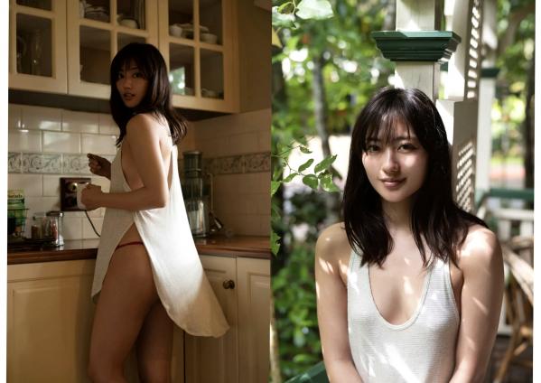 奥山かずさ   奥山かずさ - かずさ（阳光沙滩比基尼唯美写真，性感居家室内私房合集）第64张图片