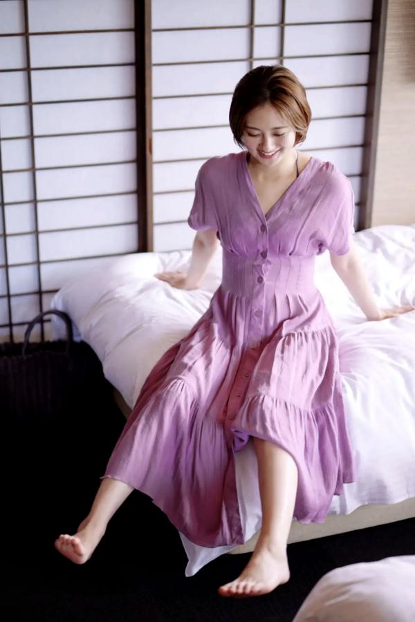 奥山かずさ   奥山かずさ - 愛しい女，清新户外美搭与纯欲私房内衣写真第5张图片