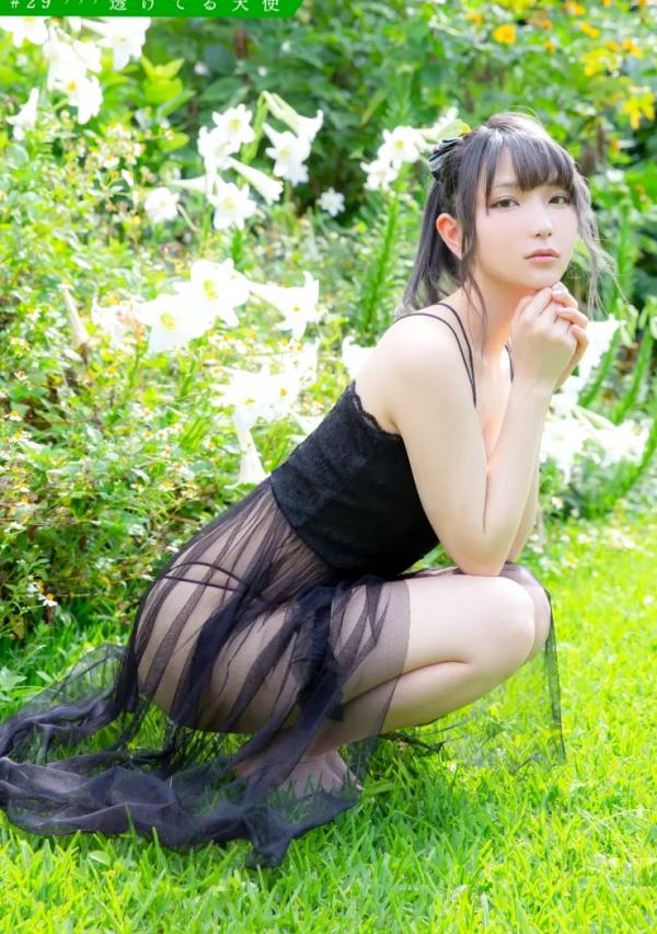 あまつ様   [ハレム] あまつ様写真集：密着フェティッシュ，性感校服黑丝诱惑私房照第26张图片
