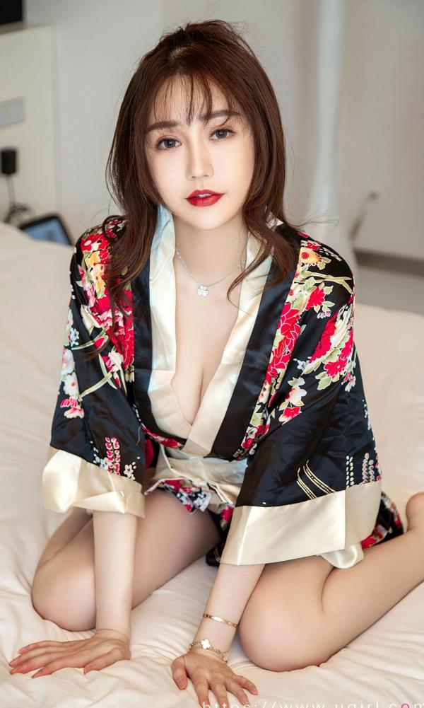 王翊涵   UGirlsApp尤果圈爱尤物-2778-王翊涵-《余光》-和服私房照-性感角色扮演美腿诱惑第21张图片