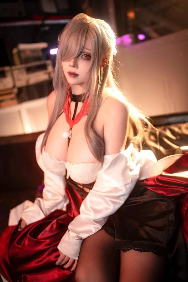 菌烨tako   萌妹菌烨tako - 雷温角色扮演，绝美COS高冷御姐风格，充满诱惑力的精致室内私房写真第4张图片