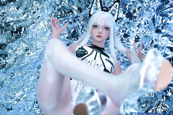 Miko酱   miko酱ww - 机械姬：赛博朋克风机甲少女私房写真，科幻冷艳造型，黑白双姝极致诱惑[25P]第13张图片