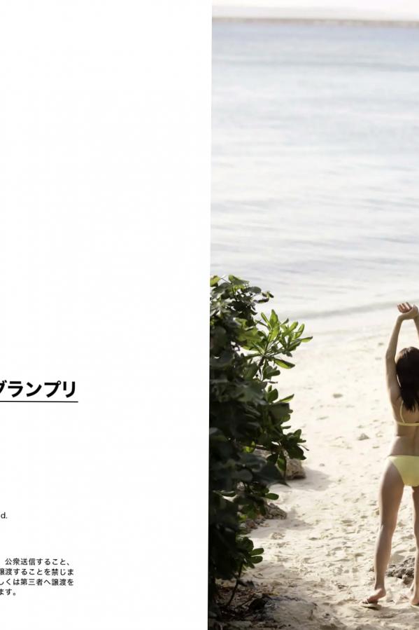 益田アンナ 益田杏奈  益田アンナ 性感居家内衣与海边比基尼写真 - ミスFLASH2021グランプリ第49张图片