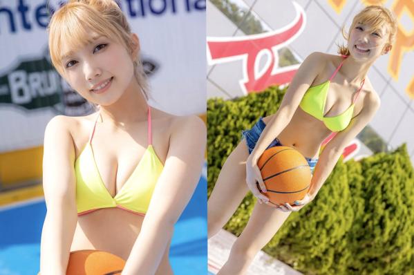 霜月めあ   霜月めあ - Lady Player MEA 日本性感银色比基尼游戏厅科幻风写真第44张图片
