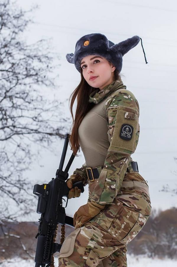 Елена Делигиоз  Elena Deligioz- 最清纯的俄罗斯女兵第37张图片