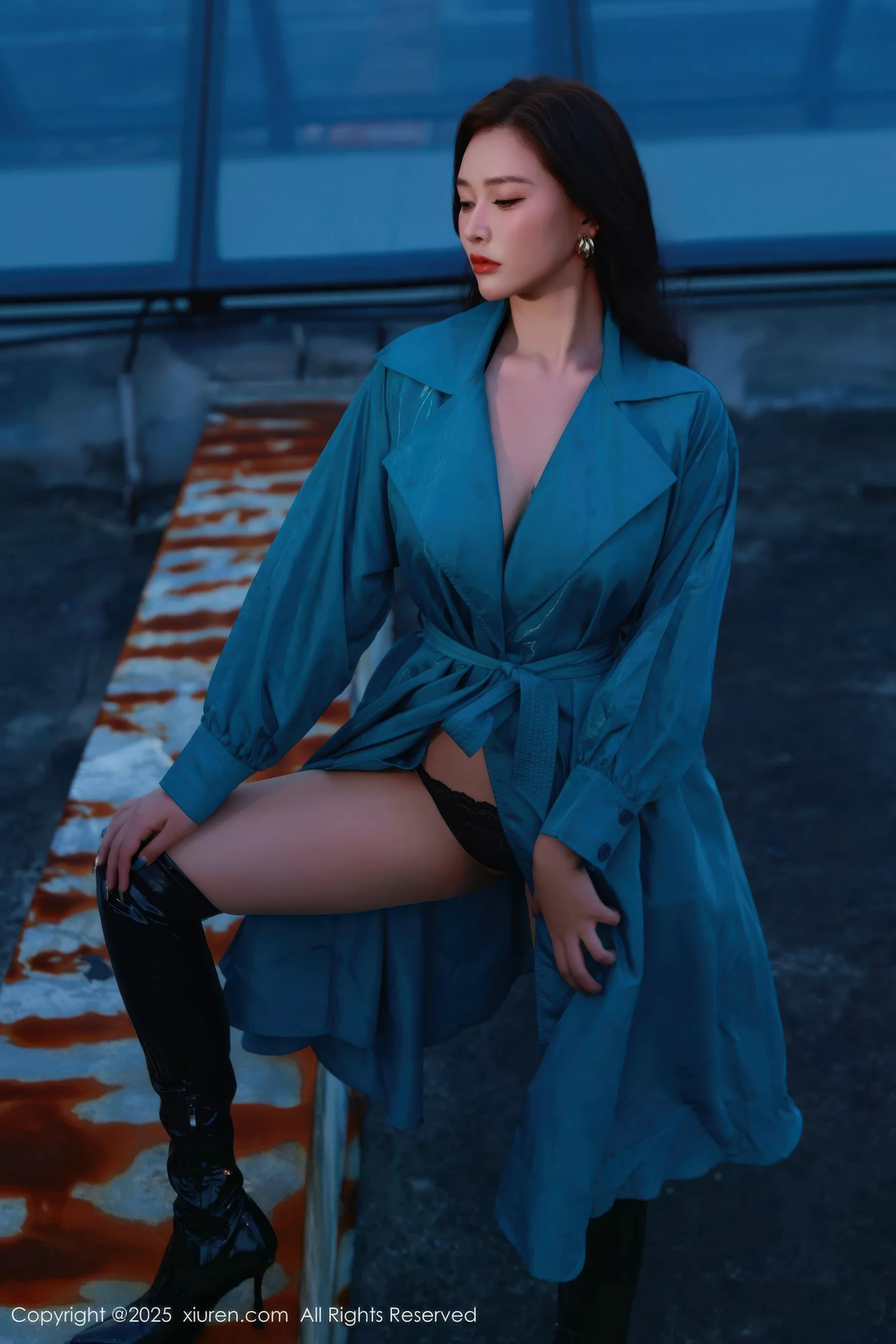 小娜比  [XiuRen]高清写真图 2025.09.17 No.10776 娜比 蕾丝情趣内衣第7张图片