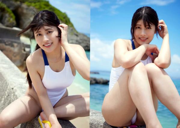 ちとせよしの   《Exciting Girls ちとせよしの 数字写真集 vol.3》日本模特清纯泳装与魅惑私房内衣，童颜巨乳极致诱惑，全套高清写真合集第7张图片