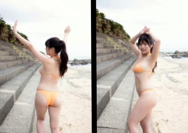 ちとせよしの   Exciting Girls ちとせよしの数字写真集 Vol.2 - 室内居家沙发与海边比基尼外拍，尽显清纯性感魅力第38张图片