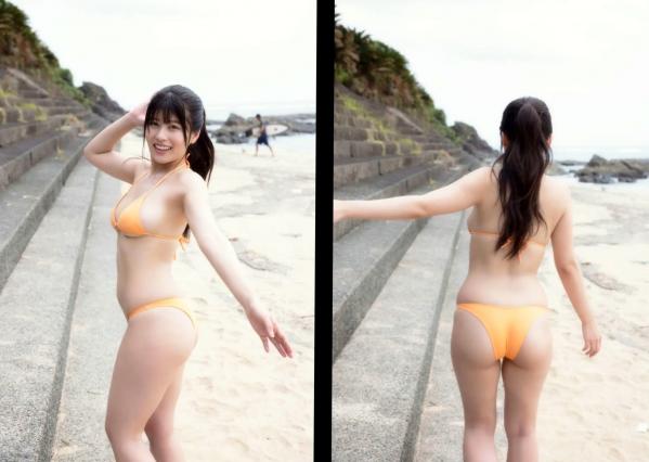 ちとせよしの   Exciting Girls ちとせよしの数字写真集 Vol.2 - 室内居家沙发与海边比基尼外拍，尽显清纯性感魅力第39张图片