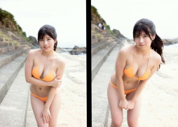 ちとせよしの   Exciting Girls ちとせよしの数字写真集 Vol.2 - 室内居家沙发与海边比基尼外拍，尽显清纯性感魅力第42张图片