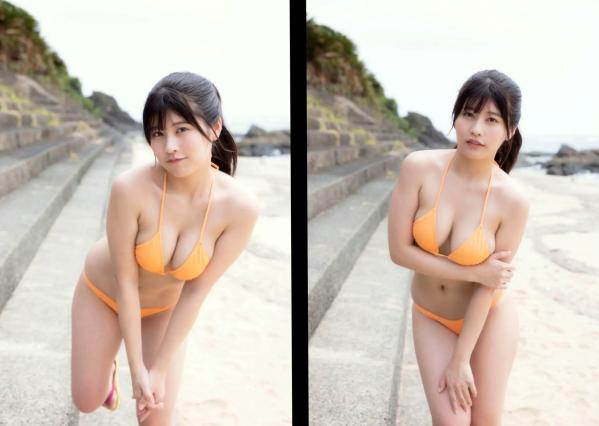 ちとせよしの   Exciting Girls ちとせよしの数字写真集 Vol.2 - 室内居家沙发与海边比基尼外拍，尽显清纯性感魅力第43张图片