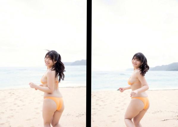 ちとせよしの   Exciting Girls ちとせよしの数字写真集 Vol.2 - 室内居家沙发与海边比基尼外拍，尽显清纯性感魅力第44张图片