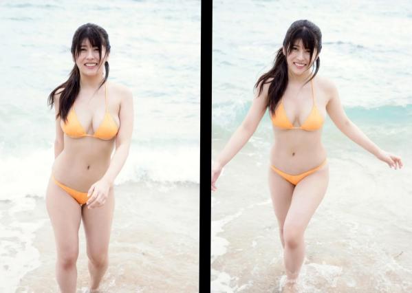 ちとせよしの   Exciting Girls ちとせよしの数字写真集 Vol.2 - 室内居家沙发与海边比基尼外拍，尽显清纯性感魅力第51张图片