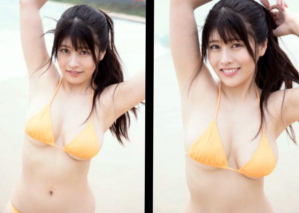 ちとせよしの   Exciting Girls ちとせよしの数字写真集 Vol.2 - 室内居家沙发与海边比基尼外拍，尽显清纯性感魅力第53张图片