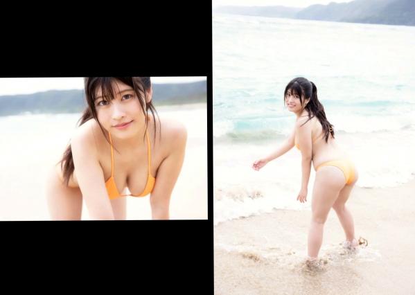 ちとせよしの   Exciting Girls ちとせよしの数字写真集 Vol.2 - 室内居家沙发与海边比基尼外拍，尽显清纯性感魅力第55张图片