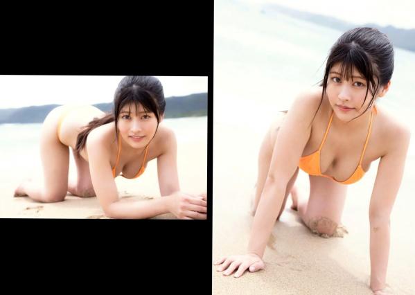 ちとせよしの   Exciting Girls ちとせよしの数字写真集 Vol.2 - 室内居家沙发与海边比基尼外拍，尽显清纯性感魅力第57张图片