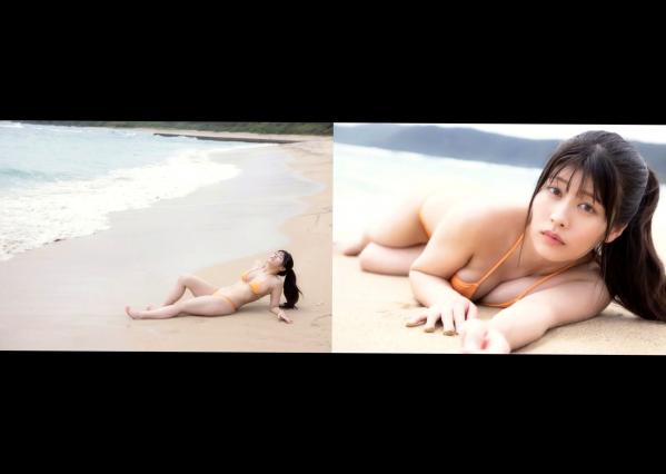 ちとせよしの   Exciting Girls ちとせよしの数字写真集 Vol.2 - 室内居家沙发与海边比基尼外拍，尽显清纯性感魅力第60张图片