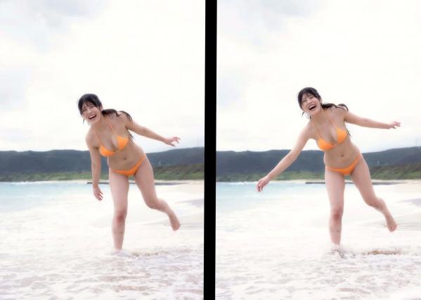 ちとせよしの   Exciting Girls ちとせよしの数字写真集 Vol.2 - 室内居家沙发与海边比基尼外拍，尽显清纯性感魅力第67张图片