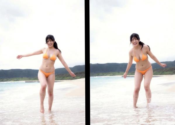 ちとせよしの   Exciting Girls ちとせよしの数字写真集 Vol.2 - 室内居家沙发与海边比基尼外拍，尽显清纯性感魅力第68张图片