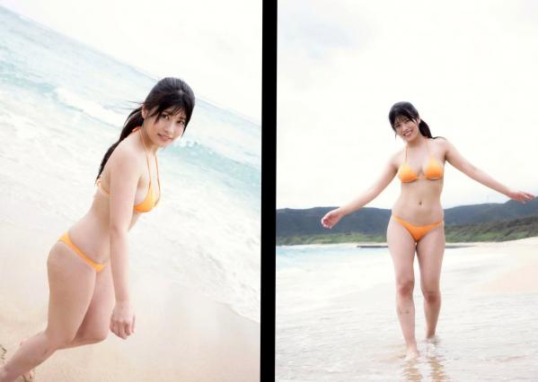 ちとせよしの   Exciting Girls ちとせよしの数字写真集 Vol.2 - 室内居家沙发与海边比基尼外拍，尽显清纯性感魅力第69张图片