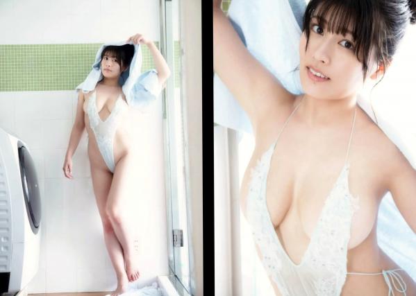 ちとせよしの   《Exciting Girls ちとせよしのデジタル写真集 Vol.1》千岁吉乃浴室湿身与私房诱惑，极品身材极致性感，清纯日系唯美私房照第40张图片