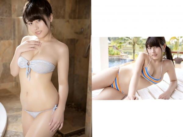 ちとせよしの   ちとせよしの - ちとせあめ 泳装比基尼写真 泳池与沙滩的夏日清凉诱惑第20张图片