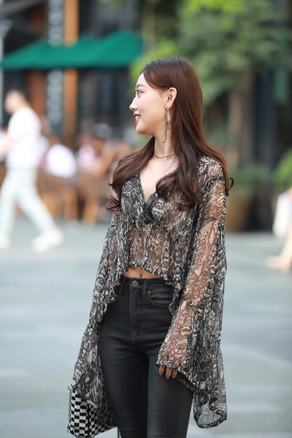 云小朵 木木慧baby  云小朵- 成都街拍高颜值清新小仙女第110张图片