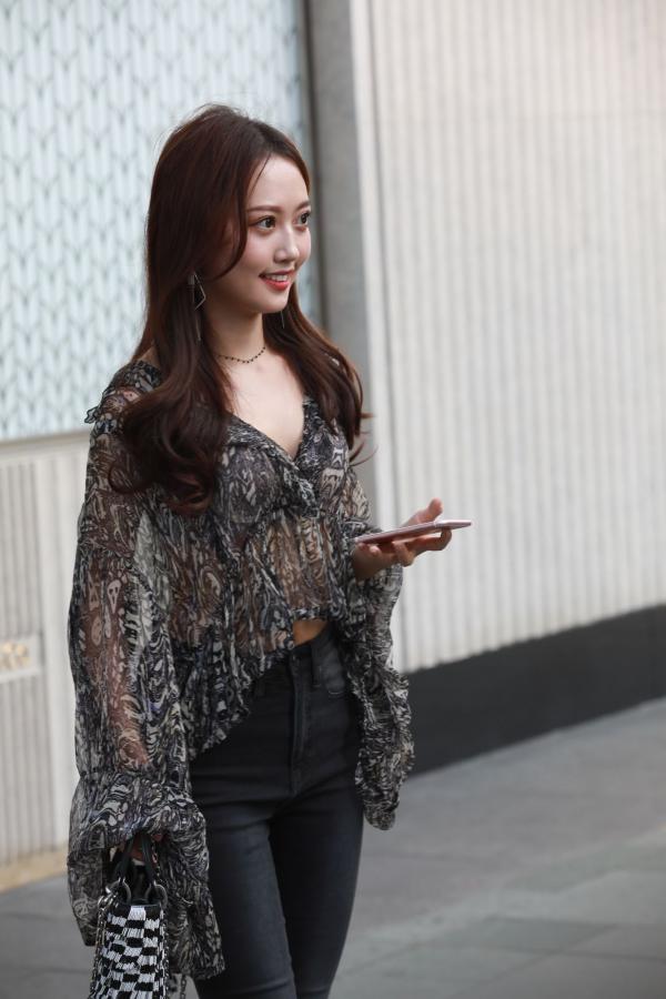 云小朵 木木慧baby  云小朵- 成都街拍高颜值清新小仙女第122张图片