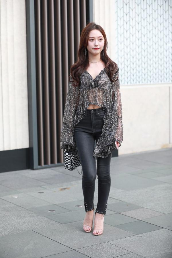 云小朵 木木慧baby  云小朵- 成都街拍高颜值清新小仙女第126张图片