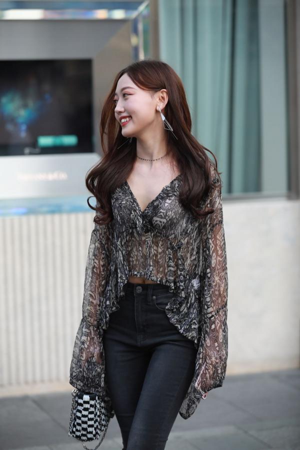 云小朵 木木慧baby  云小朵- 成都街拍高颜值清新小仙女第131张图片