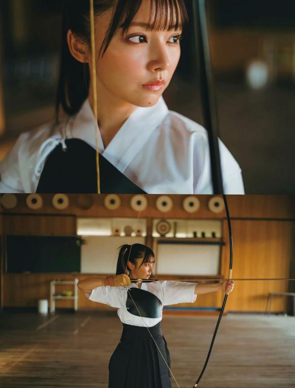 上田操   上田操：弓道服下的极致反差，完美肉感身材与性感私房写真，演绎冷艳与火辣的双重诱惑第3张图片