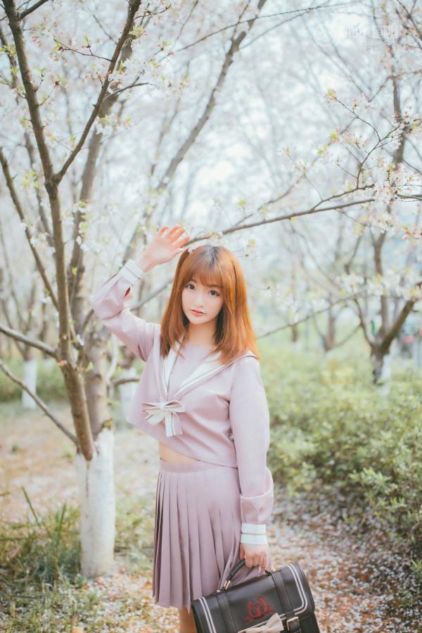 雅拉伊团团  [YALAYI雅拉伊]高清写真图 2019.04.15 No.246 樱花樱花想见你 团团第26张图片