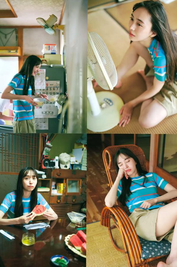 井桁弘恵  井桁弘恵《つかのま》写真：性感私房卧房与清新户外高挑美腿大片第85张图片