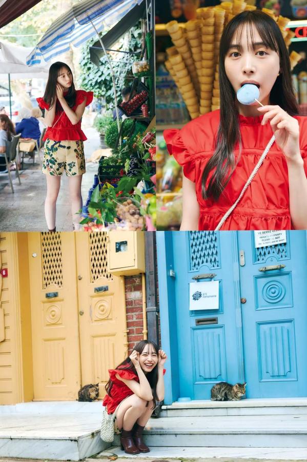 井桁弘恵  井桁弘恵《つかのま》写真：性感私房卧房与清新户外高挑美腿大片第98张图片