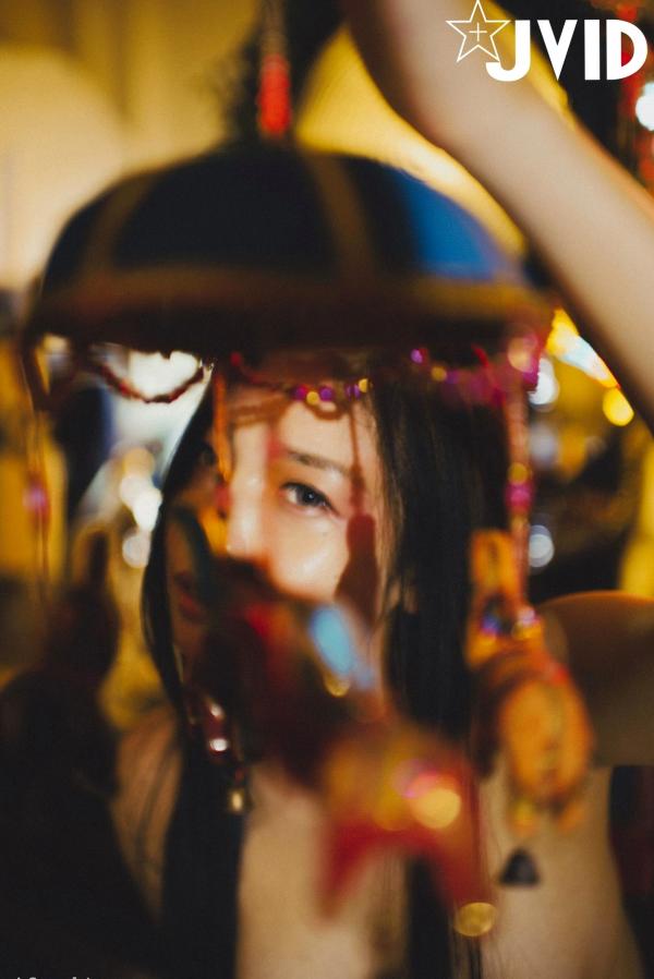夏暮光 Sun咩咩  JVID夏暮光暗黑氛围写真《欲望之奴》：首本上空挑战，冷艳叛逆尽显大尺度诱惑之美第50张图片