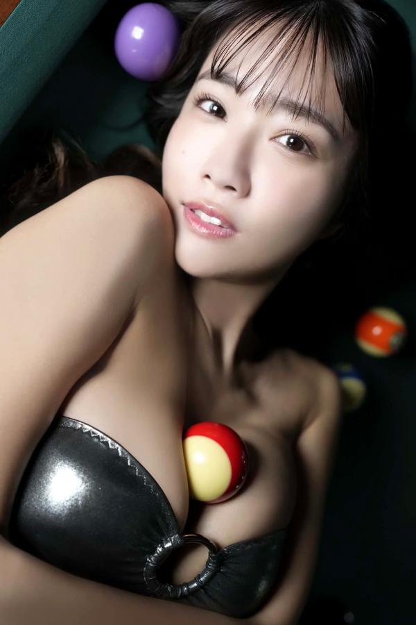 天羽希純 天羽希纯 天羽希纯《キスショット》日本女神清纯甜美与性感内衣台球写真第37张图片