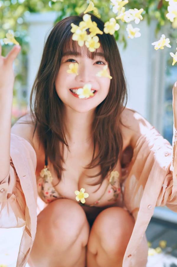 天羽希純 天羽希纯 天羽希纯《Sweet nothings》日系性感内衣与阳光美胸写真第16张图片