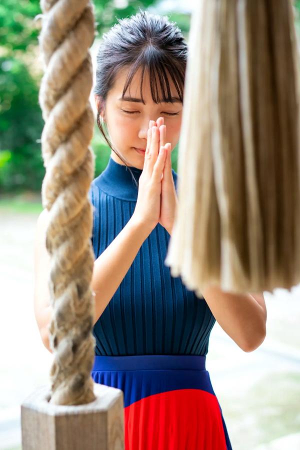 天羽希純 天羽希纯 天羽希純 - 钱汤玩耍日系清纯性感写真 黑色泳衣甜美治愈第56张图片