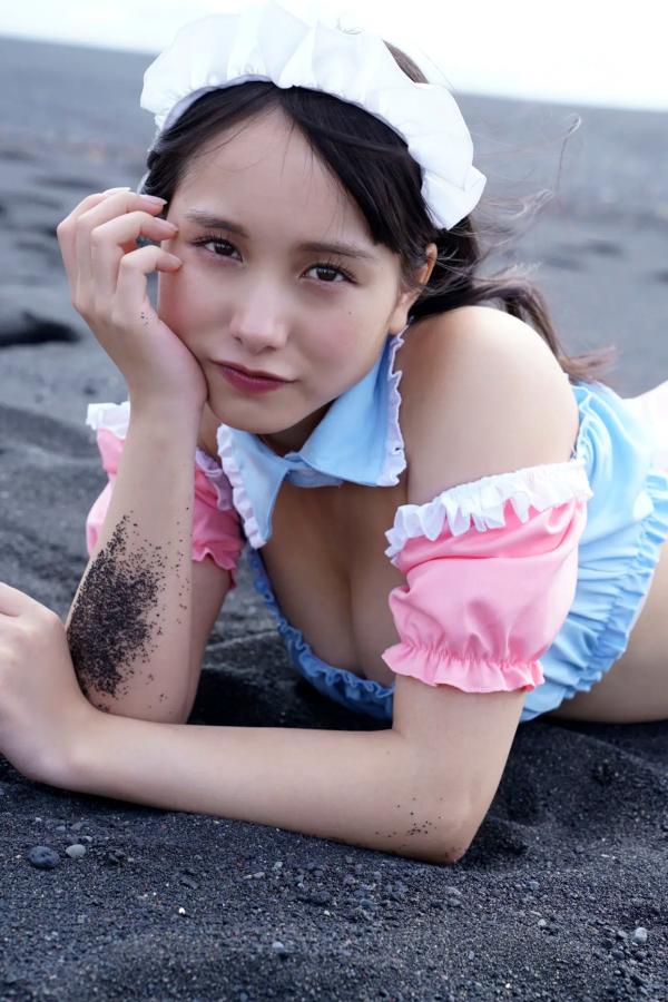 新谷真由  新谷真由 - 島の奇跡：海边沙滩比基尼户外清新性感写真第5张图片
