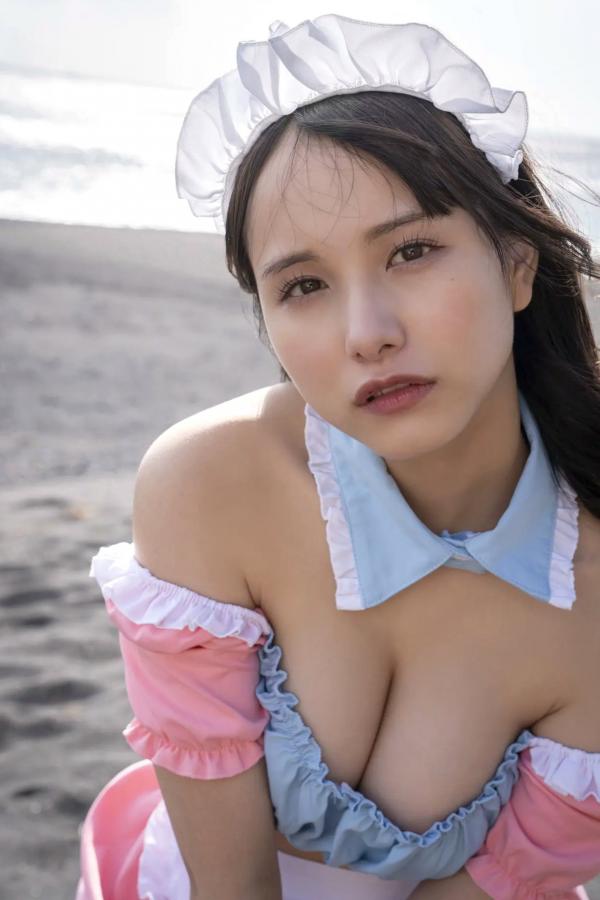 新谷真由  新谷真由 - 島の奇跡：海边沙滩比基尼户外清新性感写真第11张图片