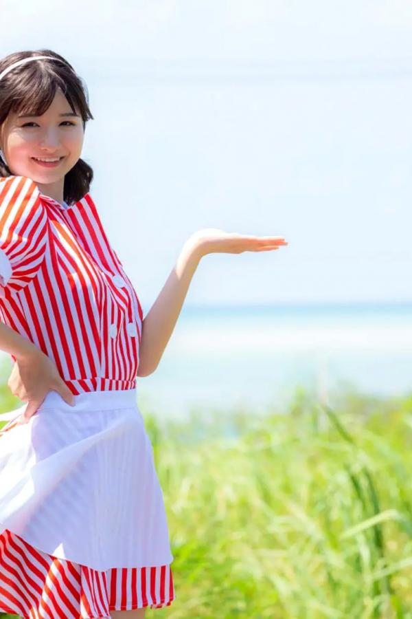 倉沢しえり  倉沢しえり - 好きッ！日本阳光美少女户外清新泳装与性感内衣私房写真第4张图片