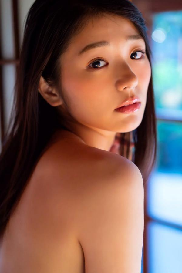 長谷川かすみ  《長谷川かすみ - グラビアン魂デジタル》日系私房性感红色内衣湿身美臀写真第30张图片
