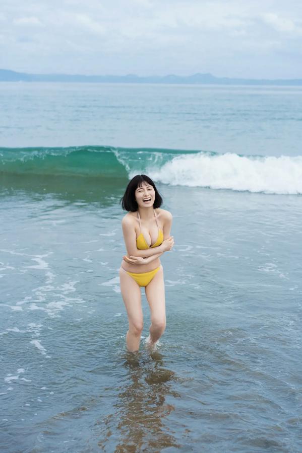 大久保桜子 大久保樱子 大久保桜子 - Gテレデジタル！[44P] 海边沙滩黄色比基尼性感清纯写真第41张图片