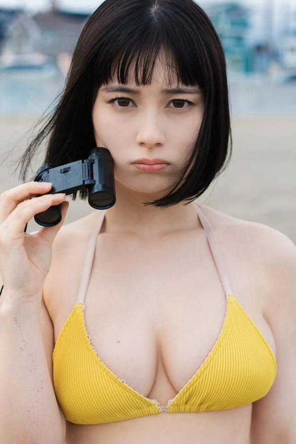 大久保桜子 大久保樱子 大久保桜子 - Gテレデジタル！[44P] 海边沙滩黄色比基尼性感清纯写真第44张图片