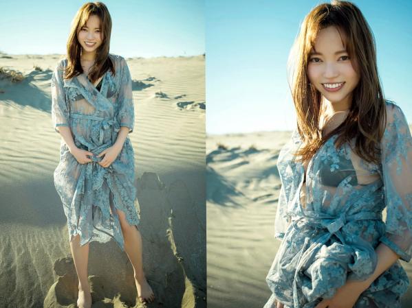 小室さやか 小室清佳  小室さやか - 海を見たくて (想看海) 绝美比基尼写真，元气甜美与火辣曲线的完美碰撞，海边与居家慵懒风格集锦第25张图片