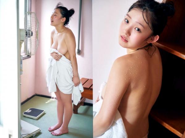 花咲ひより   花咲ひより - １泊２日の温泉旅行，极致童颜诱惑，清新比基尼与和风浴衣私房写真第38张图片