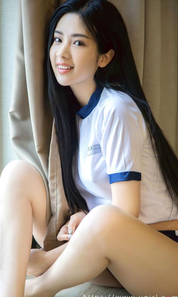 川上富江   UGirlsApp尤果圈爱尤物-2530-川上富江-《平凡耀眼》日系运动装窗边清纯私房写真第9张图片