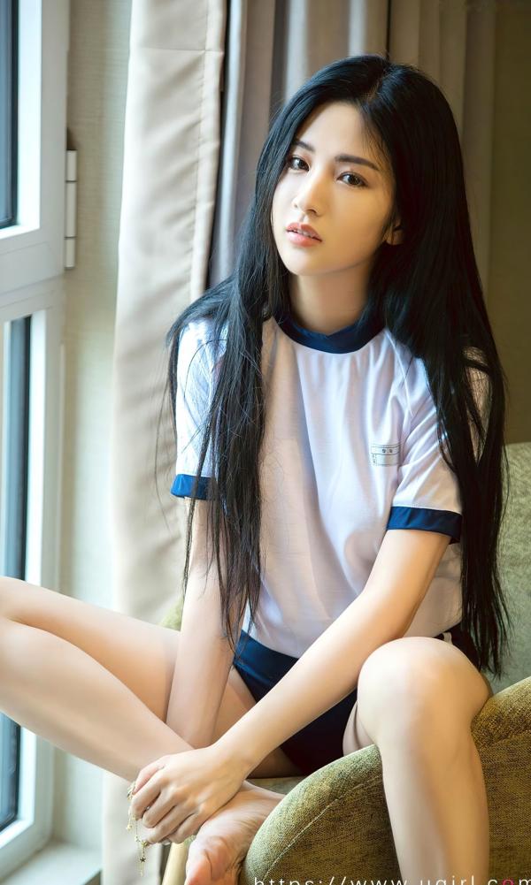 川上富江   UGirlsApp尤果圈爱尤物-2530-川上富江-《平凡耀眼》日系运动装窗边清纯私房写真第11张图片